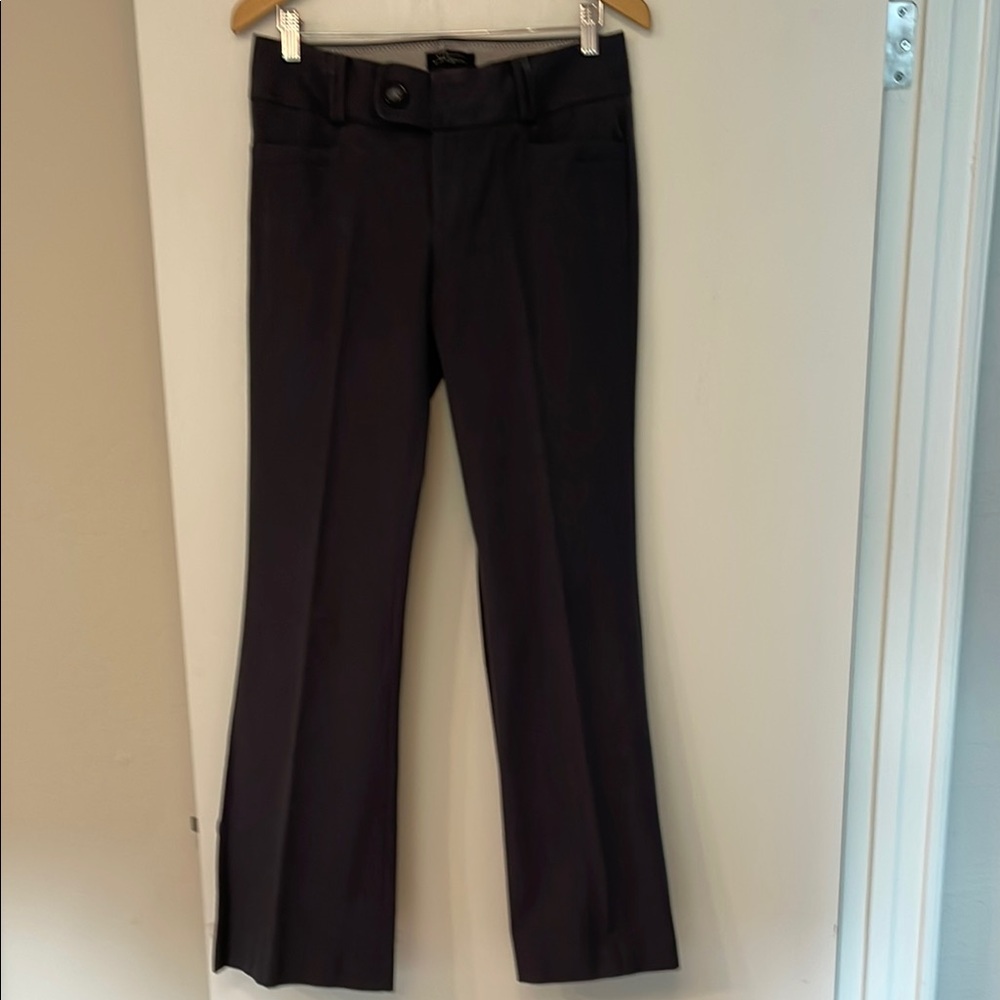 Banana Republic 323 Martin Fit Dark Grey Pants